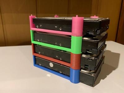Support HDD 3,5" Stackable rack