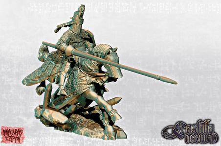 "Black Prince on horse" - November Release