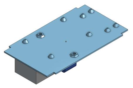 SpotMicro Extended Jetson Nano Electronics Plate