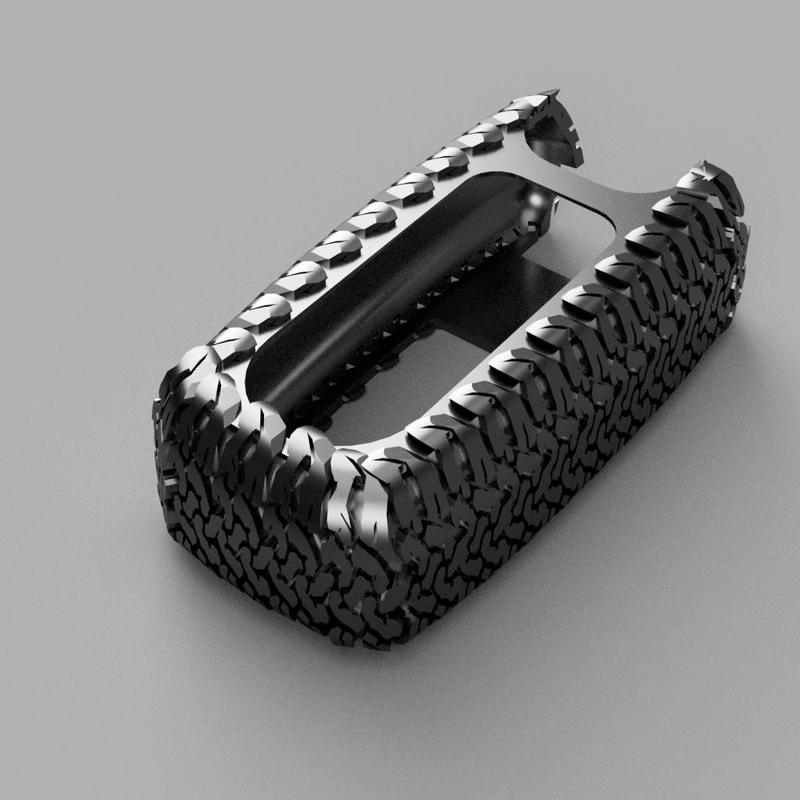 Suzuki Grand Vitara keys cover with BFGoodrich texture