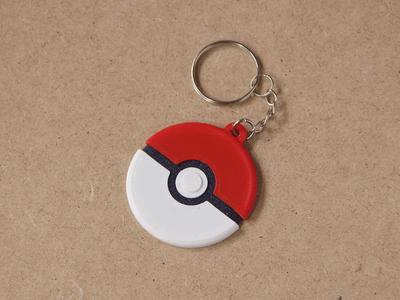 Keychain Multicolor Pokemon