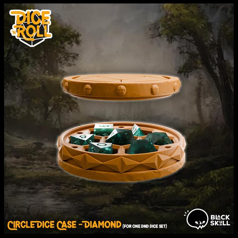 Circle Dice Case - Diamond