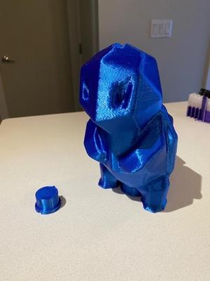 Low-Poly Squirtle Piggybank