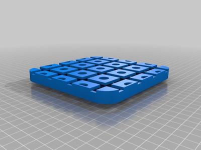 32700 / 32650 lifepo4 4s 4p batttery cell holder