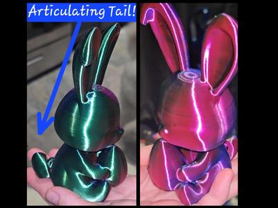 Easter Bunny Articulating Tail