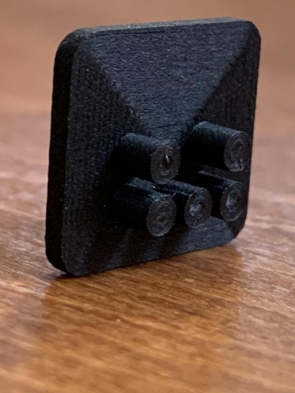 AMS open 6 pin connector plug