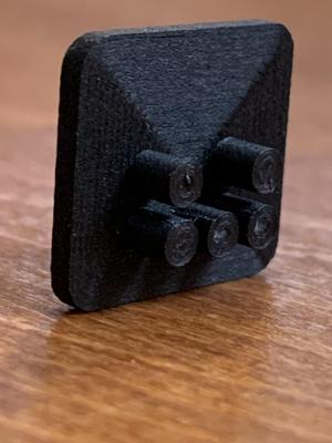 AMS open 6 pin connector plug