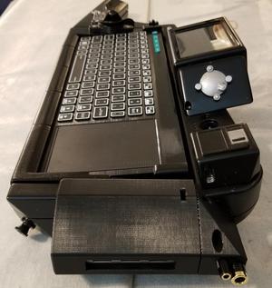 Raspberry Pi Cyberdeck Keytar Case Mod Hub Interface