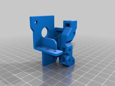 Remixed Hydra 4010 duct with BL Touch mount for Ender 5 Plus