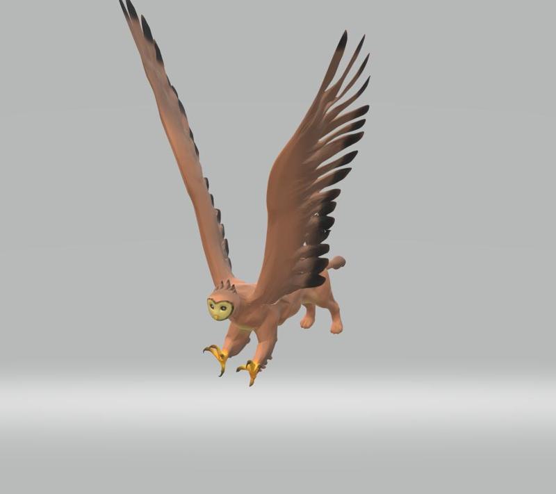 Owlougar (owl-cougar griffin)