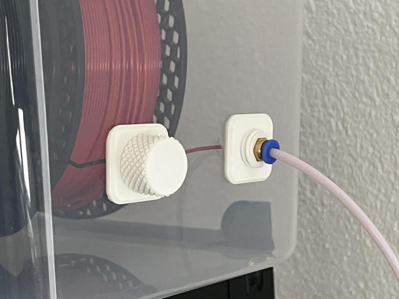 PC4 drybox feeder with knurled screw-on cap (M10&M6)