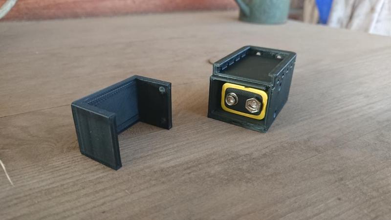 9v Battery holder for glow in the dark tracer Kriss Vector v2 magazine gel blaster