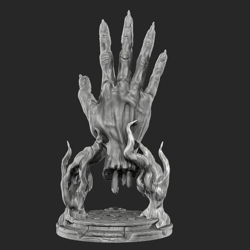Hand of Vecna - DND Prop