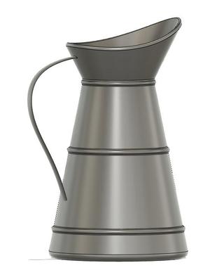 Jug Vase Rib Filet