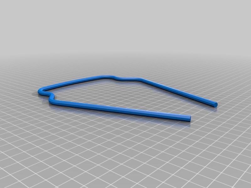 Simple face shield support