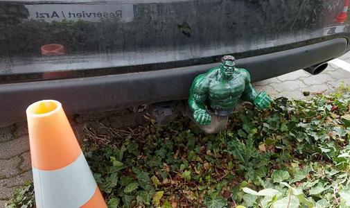 Incredible Hulk Hitch Cap / Tow Ball