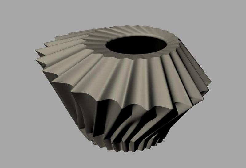 Ruffle Planter