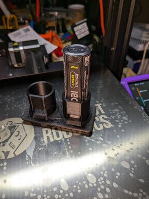 Ryobi USB Lithium battery holder - Gridfinity Base