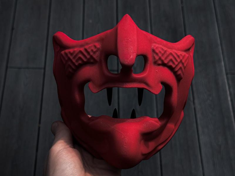 oni mask fit to face