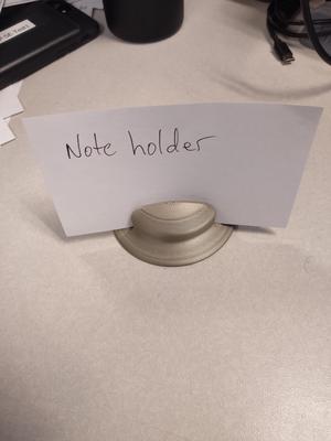 Note Holder / Stand