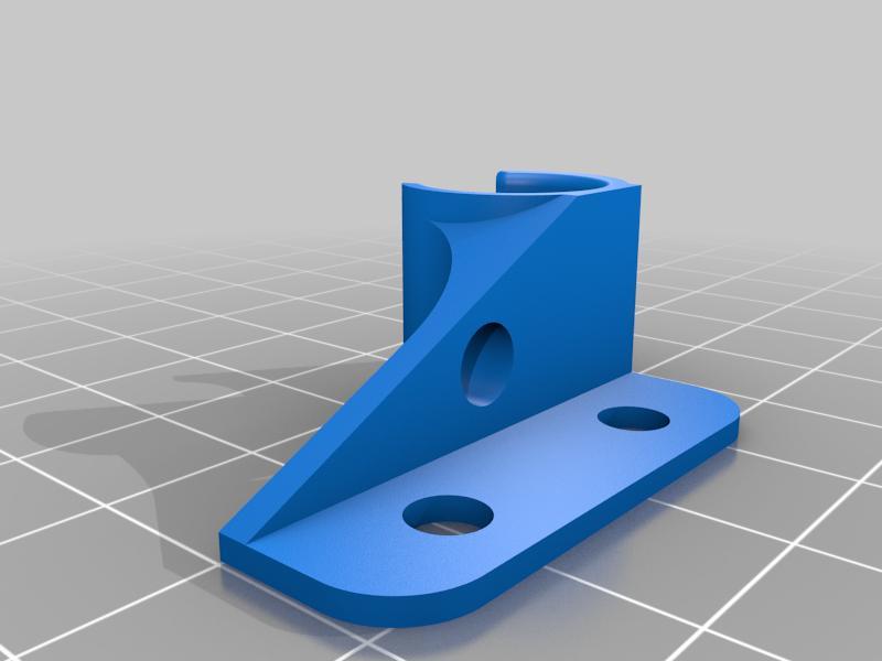 Anycubic i3 Mega cable guide - one more hole