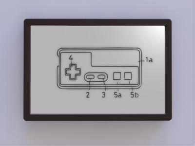 Famicom Controller Patent Art