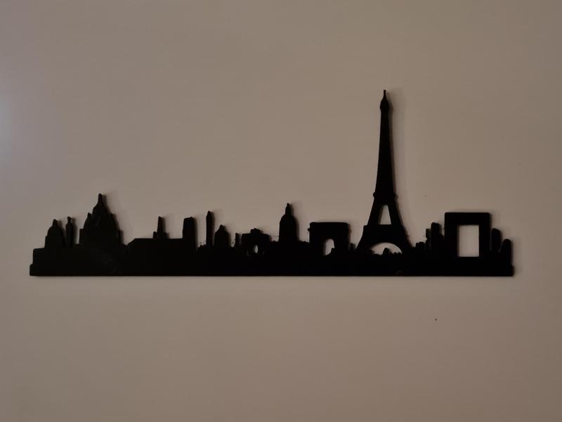 Paris Skyline 2D Art