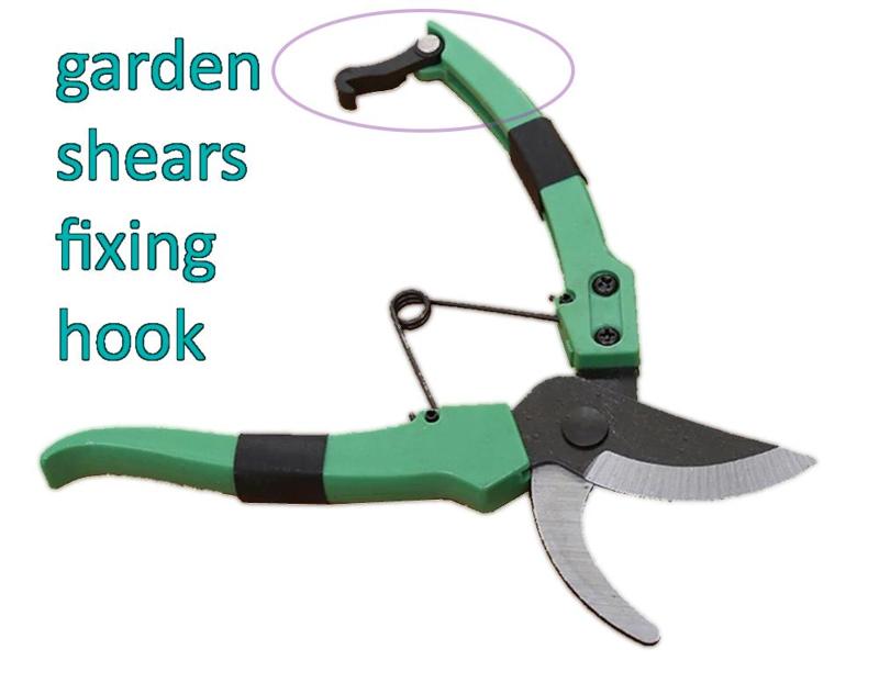 garden shears fixing hook