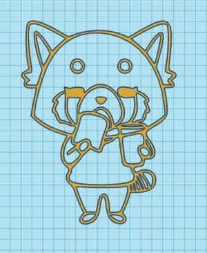 RETSUKO - COFFEE - AGGRETSUKO - WALL ART