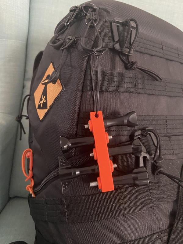 Gopro screws keychain holder