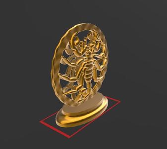 Scorpion Decor - 2.5D Excellent Fast Printing