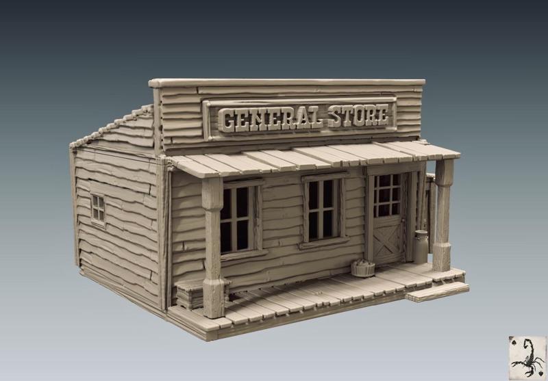 General Store - Old West building