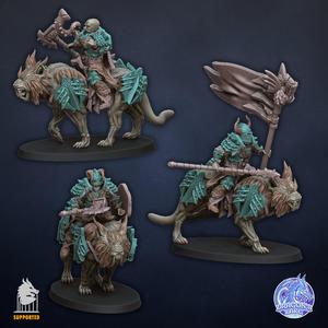 Barbarian Knights in lynx (command group)
