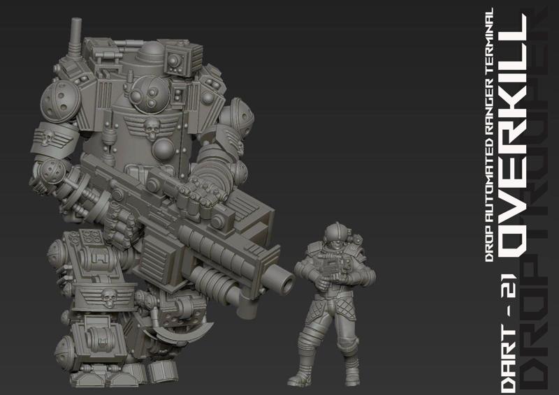 DROPTROOPER 'D.A.R.T' Battlesuit ' Overkill