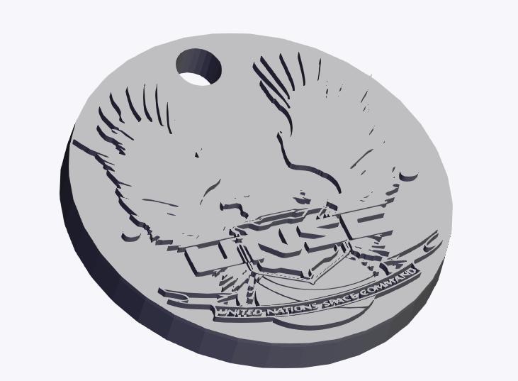 Halo 4 UNSC Keychain Coin