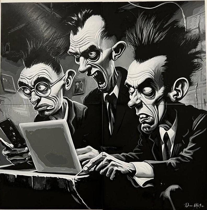 Modern IT - Hueforge [1 or 4 parts]