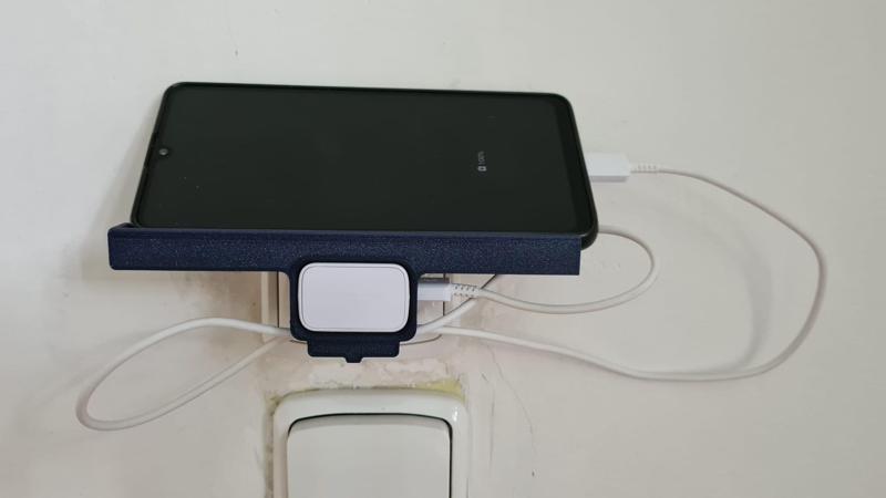 Samsung charger wall holder