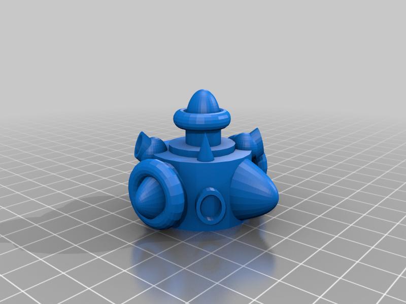 Simple Nuclear Reactor for Gaslands Car 