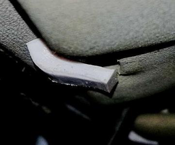Sunvisor clip, VW Mk2 Jetta/Golf