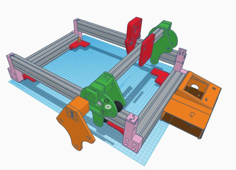 Laser / PenPlotter / CNC from Salvaged Ender 3