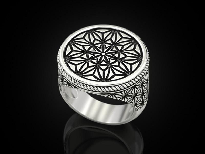 Geometric paterns Ring V3