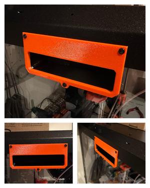 Transport Handle Cover for Prusa Enclosure (Chamfered Edges Version)