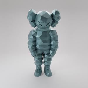 KAWS Inspired Figures - Low-Poly (XX)