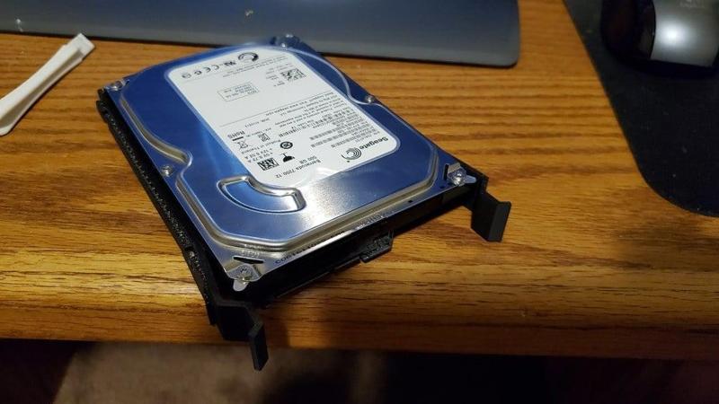 Simple Dell Optiplex hdd caddy