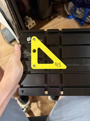 Shaper Origin Workstation Angle Sets