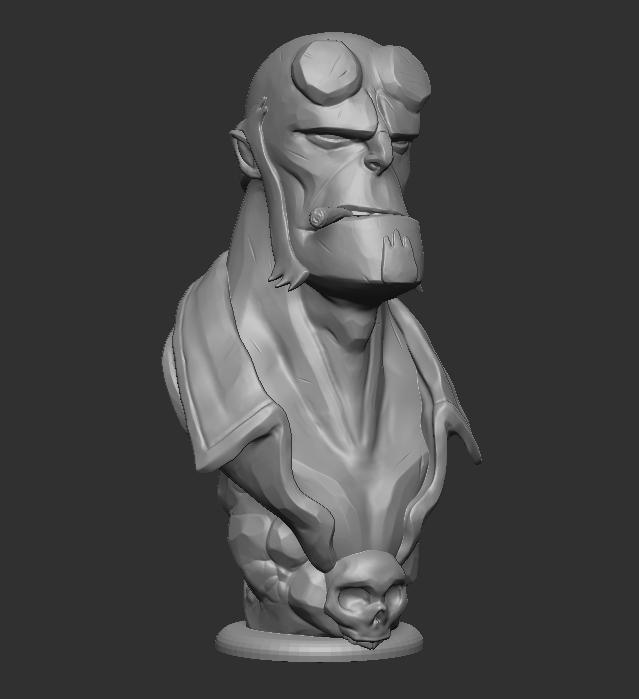BUST HELLBOY