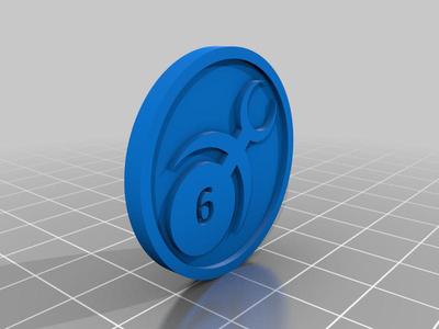 Warcry Objective Tokens - Hedonites Of Slaanesh