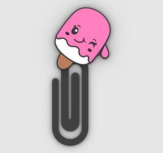 palette that makes me happy - Paper clip, bookmark - 3MF pre-painted , STL