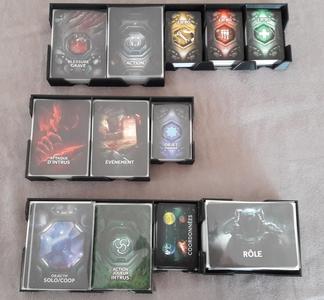 Nemesis card holder tray