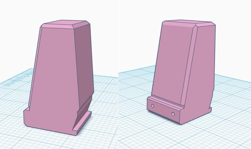 Ikea Ribba Light Mount for Monitor